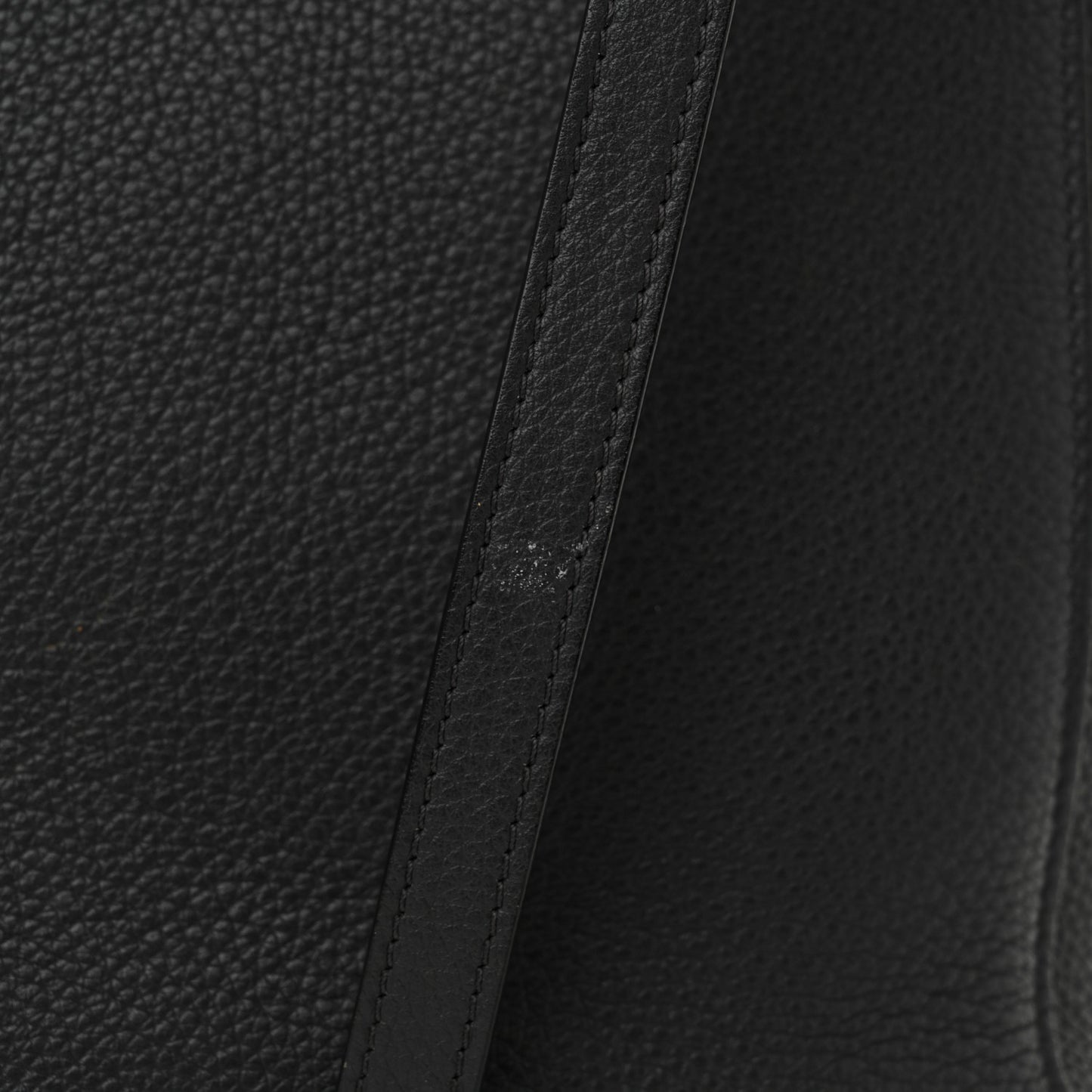 Soft Grained Calfskin Small Belt Cabas Phantom Grey
