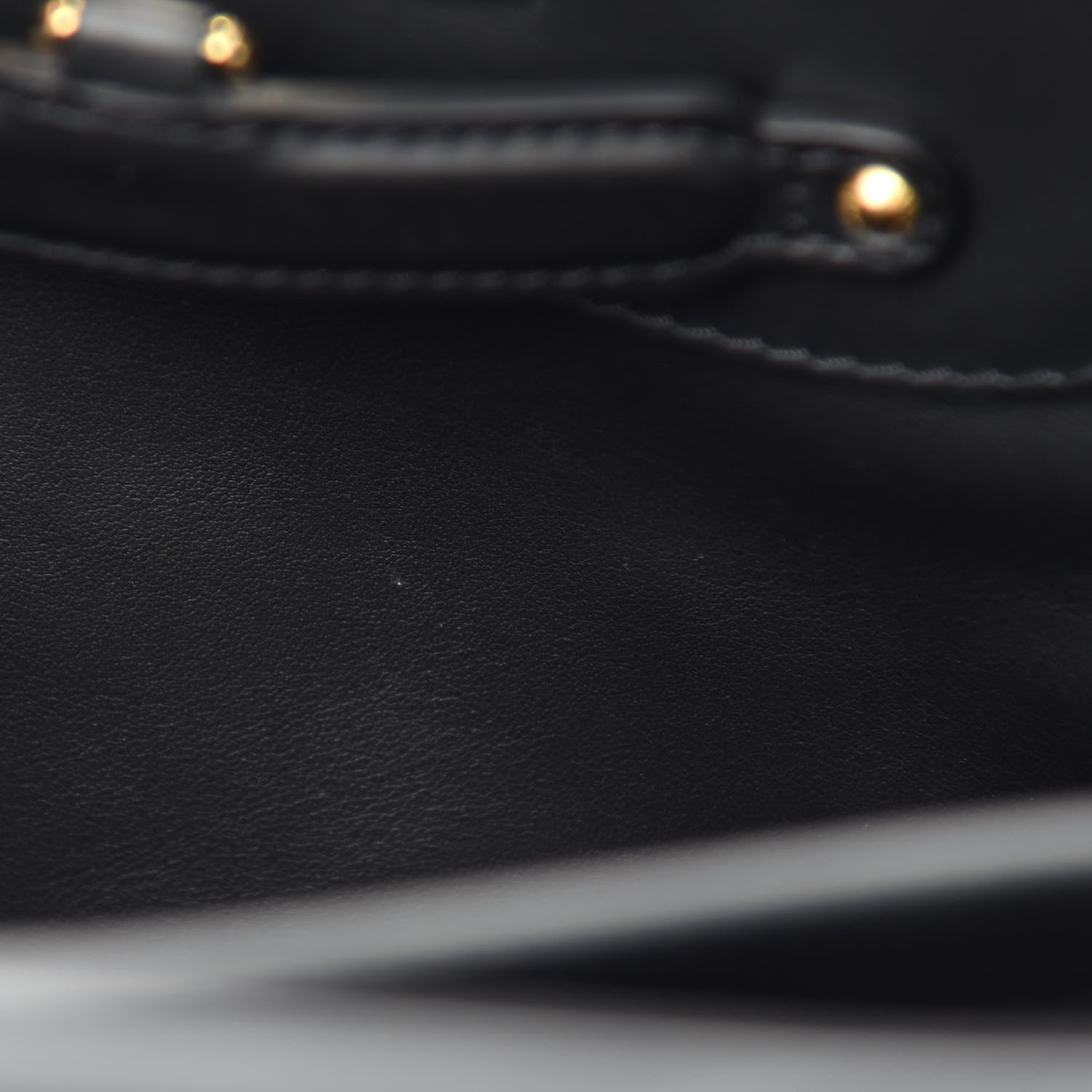 Louis Vuitton Lambskin Quilted Flower Capucines PM Black 10 of 11