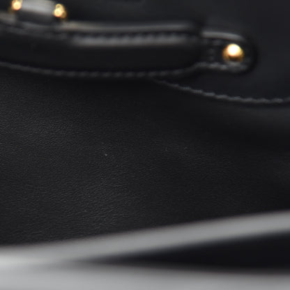 Louis Vuitton Lambskin Quilted Flower Capucines PM Black 10 of 11