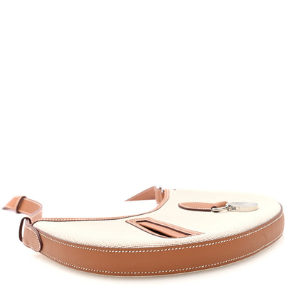 Hermes Canvas Swift P'tit Arcon Ecru Beige Gold 4 of 10
