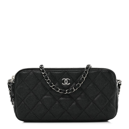 Chanel Caviar Quilted Small Clutch With Chain Black 1 of 12