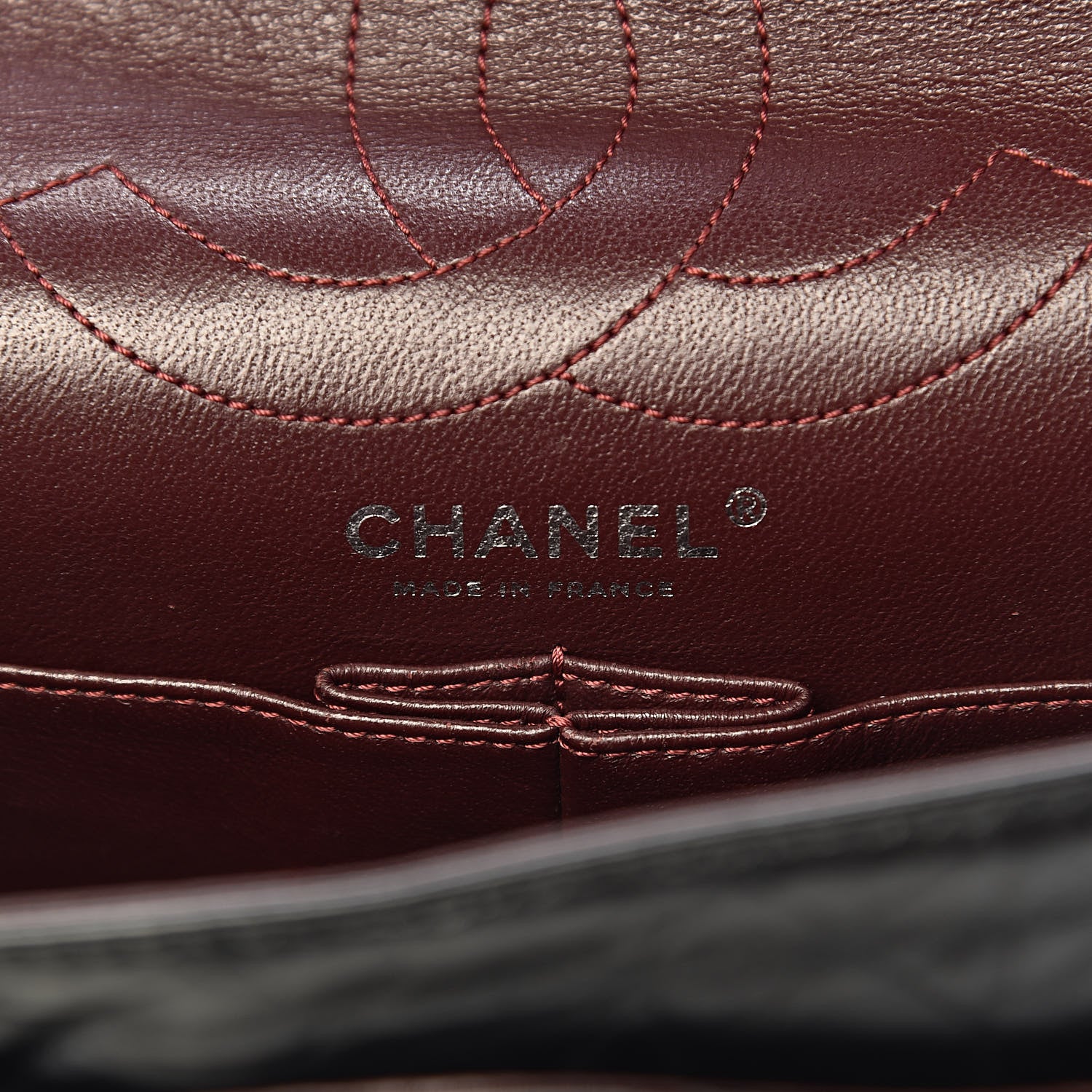 Chanel Aged Calfskin Quilted 2.55 Reissue 226 Flap Black 6 of 13