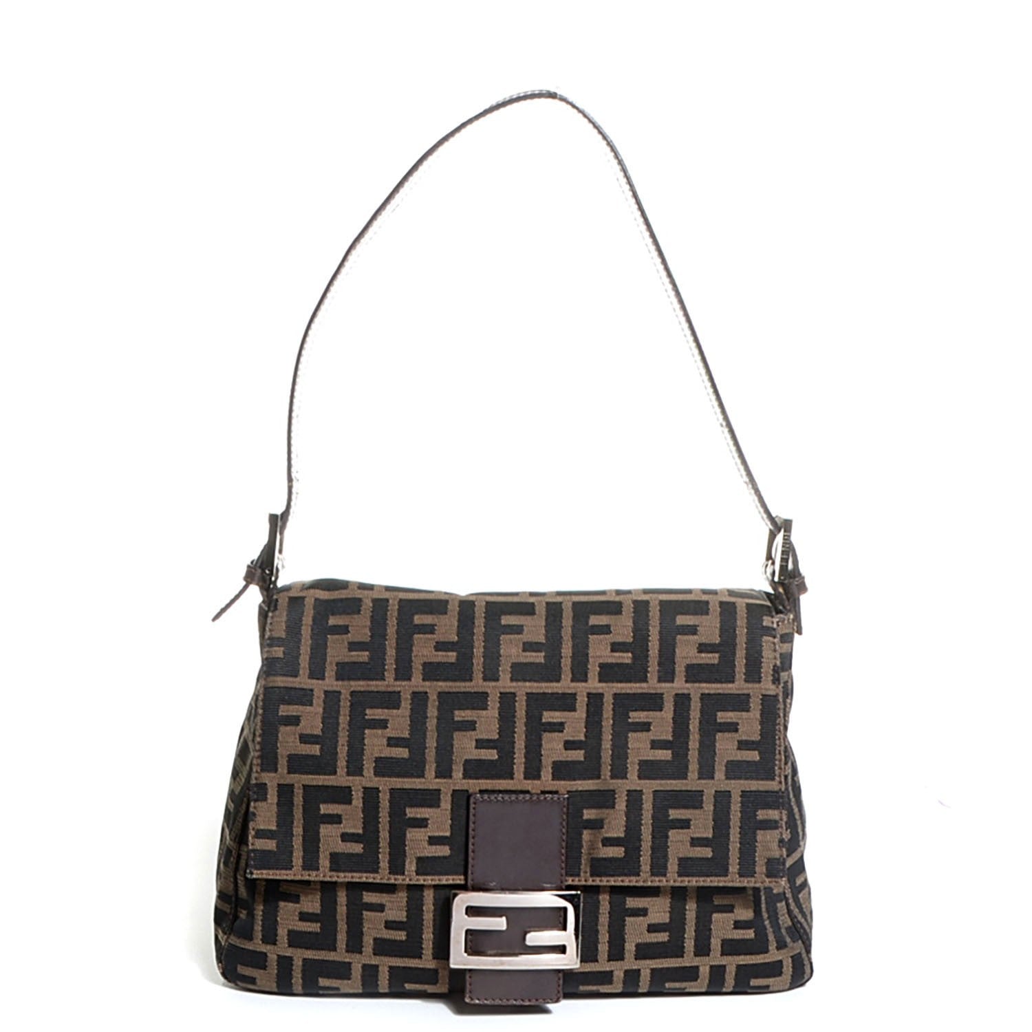 Fendi Zucca Mama Baguette Tobacco 1 of 8