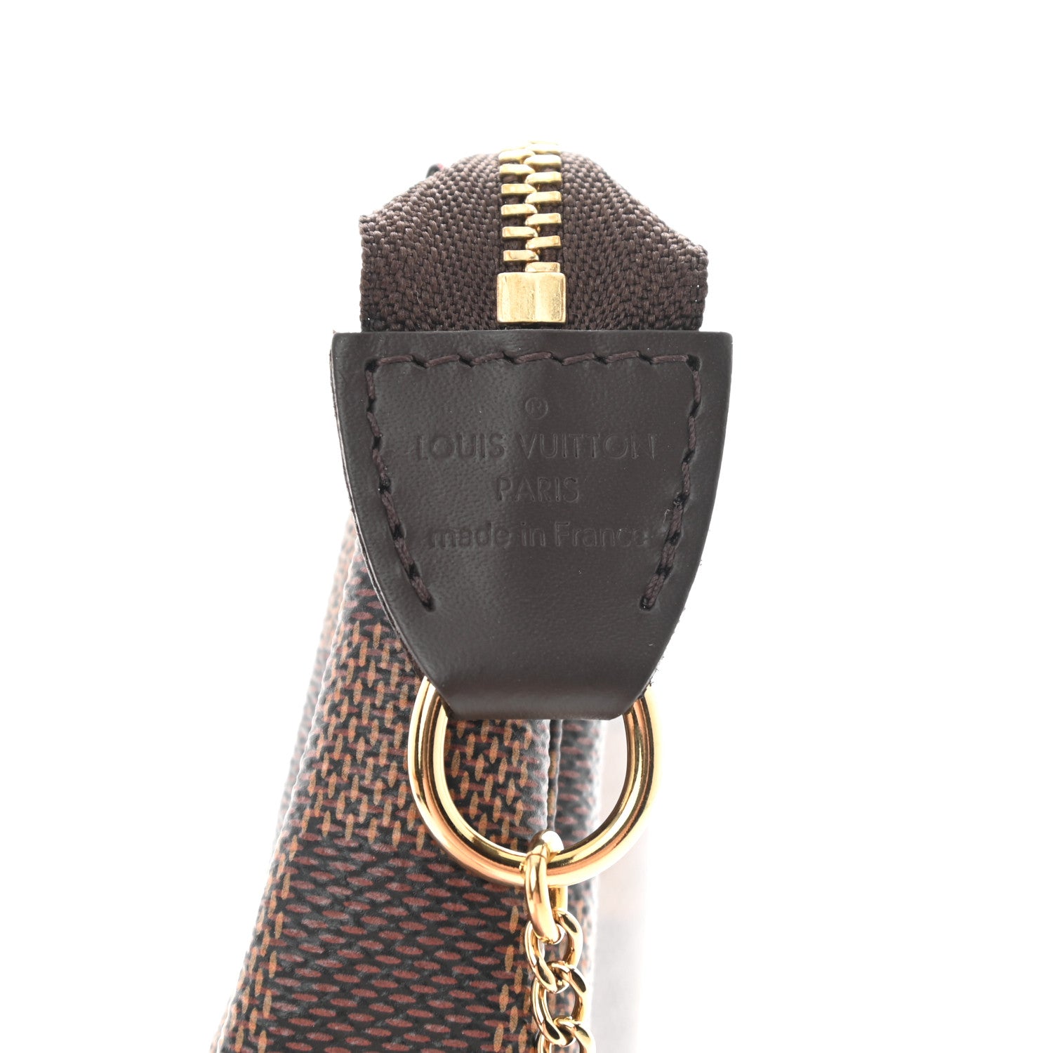 Louis Vuitton Damier Ebene Mini Pochette Accessories 7 of 11