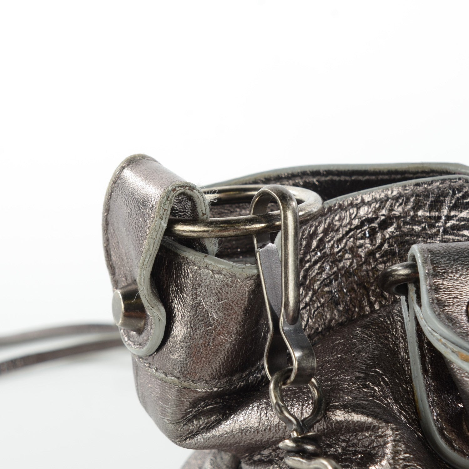 Balenciaga Agneau Classic Hardware First Pewter 4 of 15