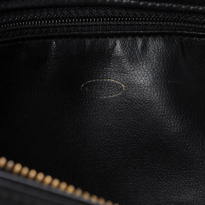 Chanel Lambskin CC Tote Black White 17 of 20