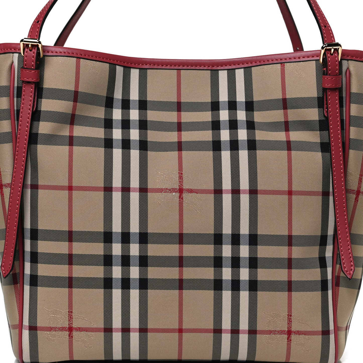 House Check Small Canterbury Tote Antique Rose