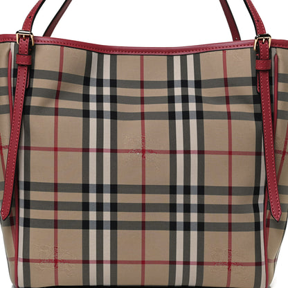 Burberry House Check Small Canterbury Tote Antique Rose 7 of 11