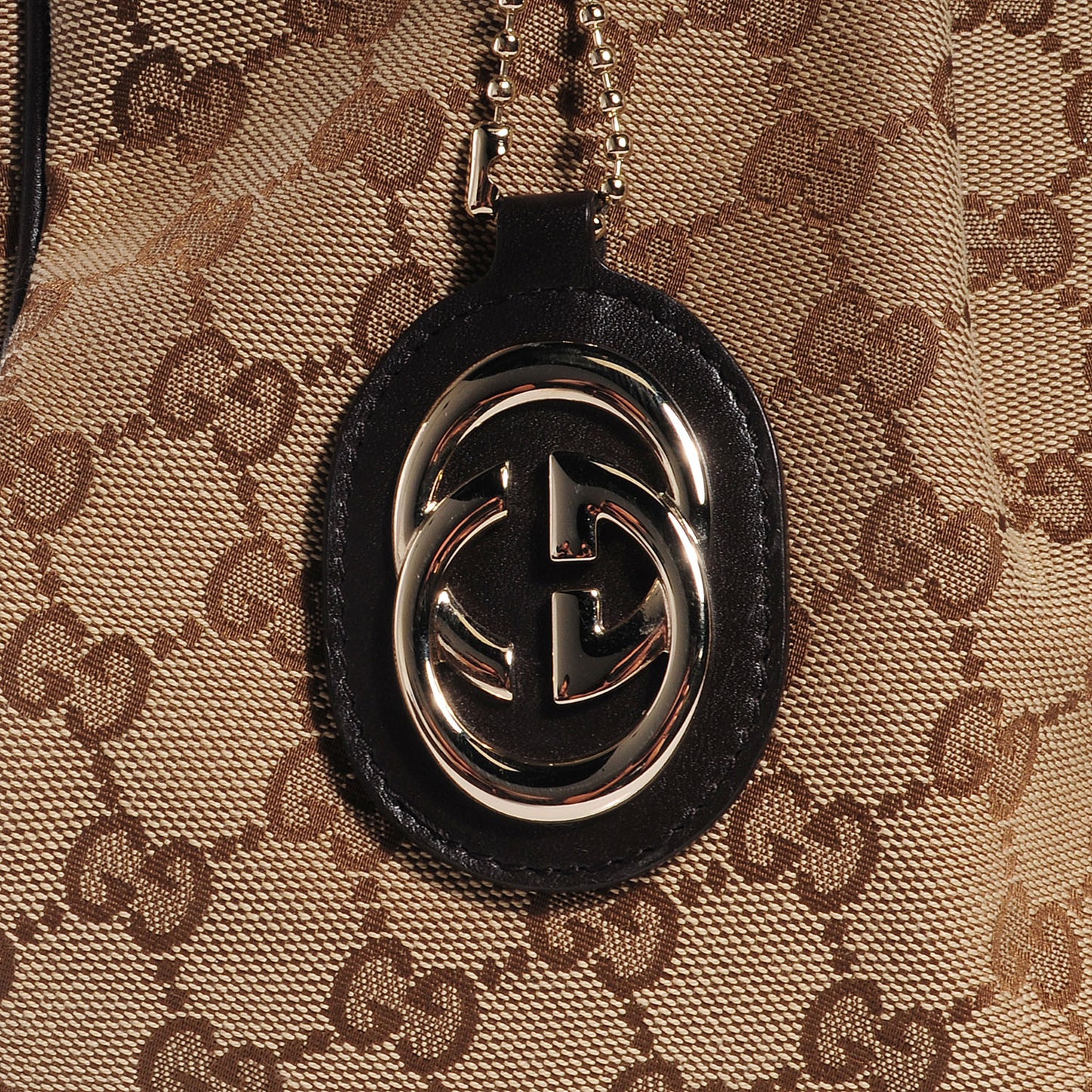 Monogram Large Sukey Tote Dark Brown