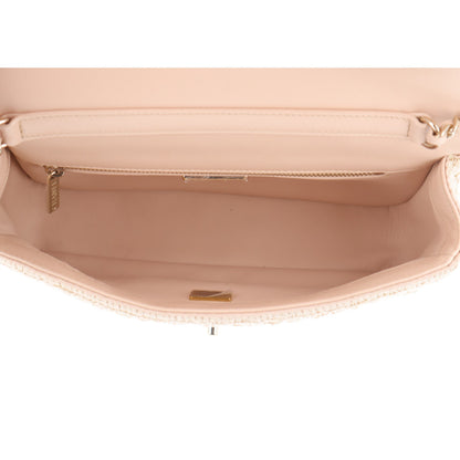 Chanel Crochet Embroidered Camelia Small Rectangular Flap Ecru 5 of 11
