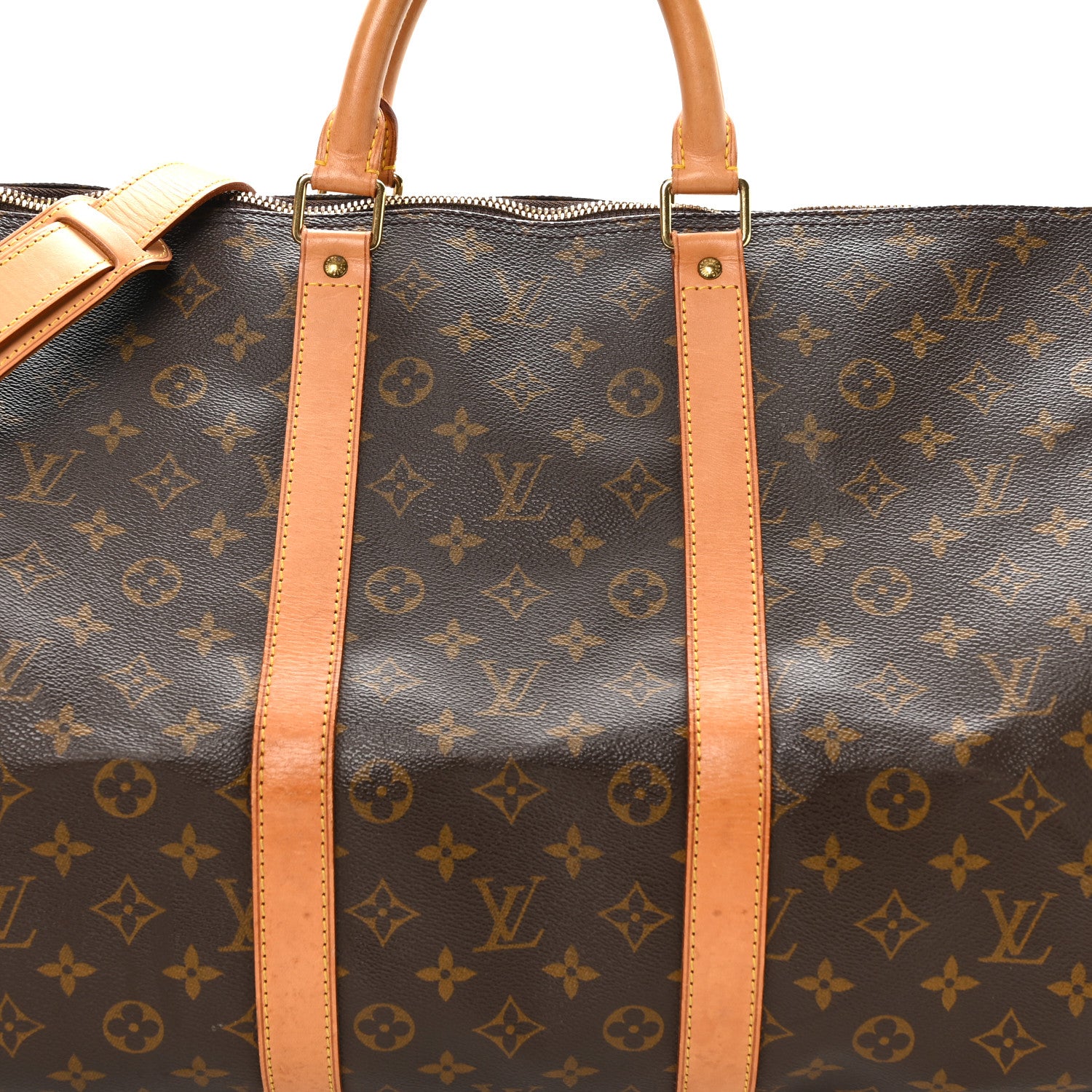Louis Vuitton Monogram Keepall Bandouliere 55 7 of 9