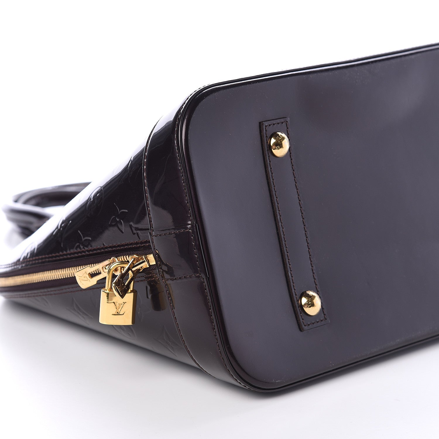 Louis Vuitton Vernis Alma GM Amarante 7 of 8