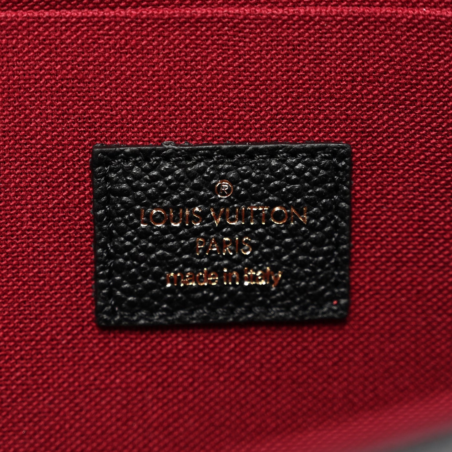 Empreinte Monogram Giant Felicie Pochette Black Beige