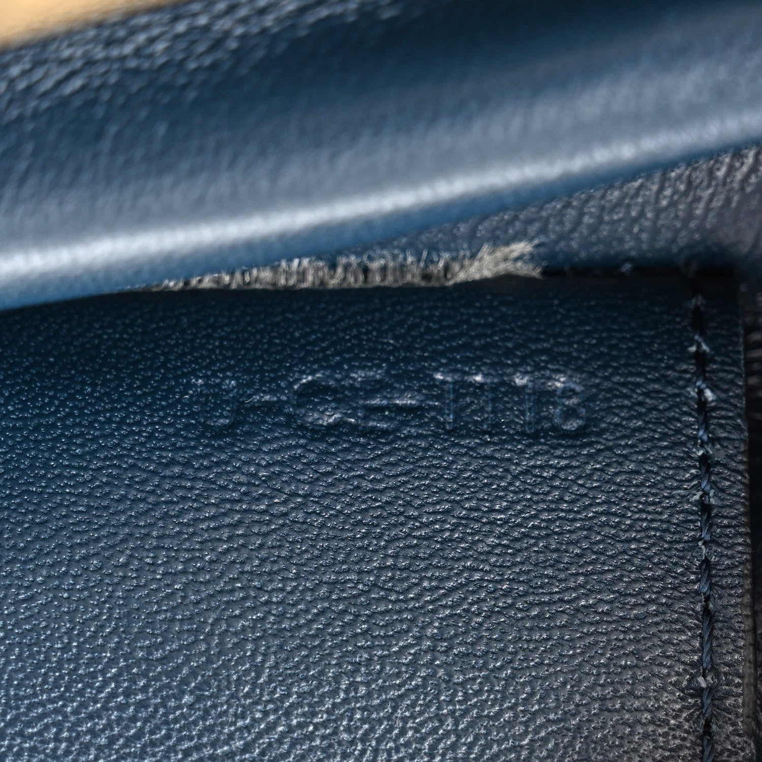 Celine Lizard Mini Clasp Bag Blue 7 of 10