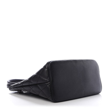 Chanel Caviar Quilted Medallion Tote Black 4 of 16