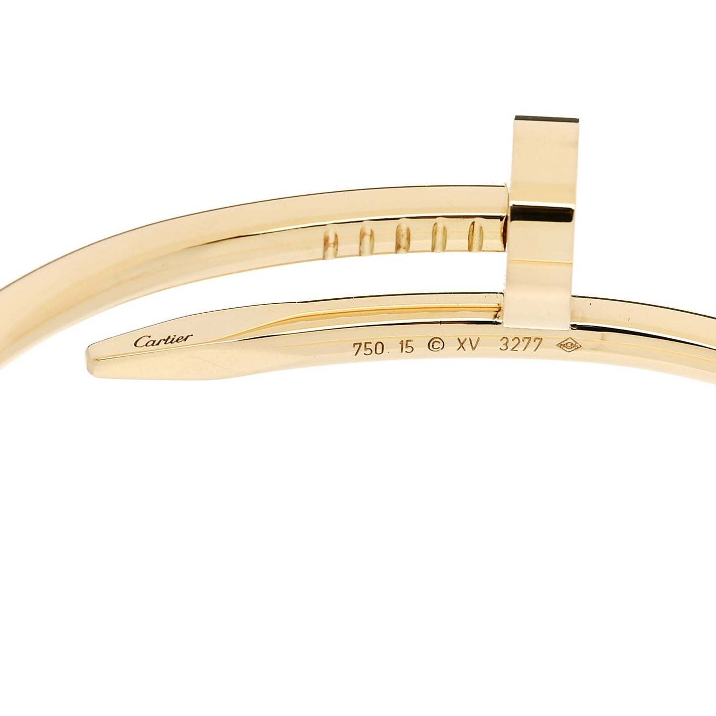 18K Yellow Gold Juste Un Clou Bracelet 15