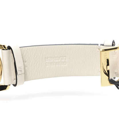 Gucci Stainless Steel Calfskin 38mm G-Timeless Bee Star Quartz Watch White 7 of 7