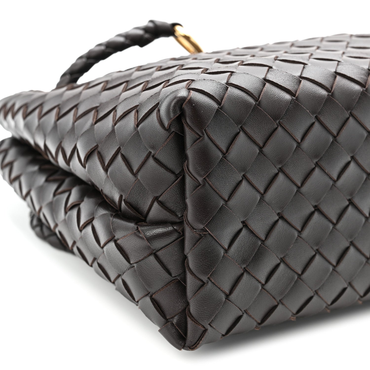 Bottega Veneta Nappa Intrecciato Medium Andiamo Shoulder Bag Fondant 8 of 9