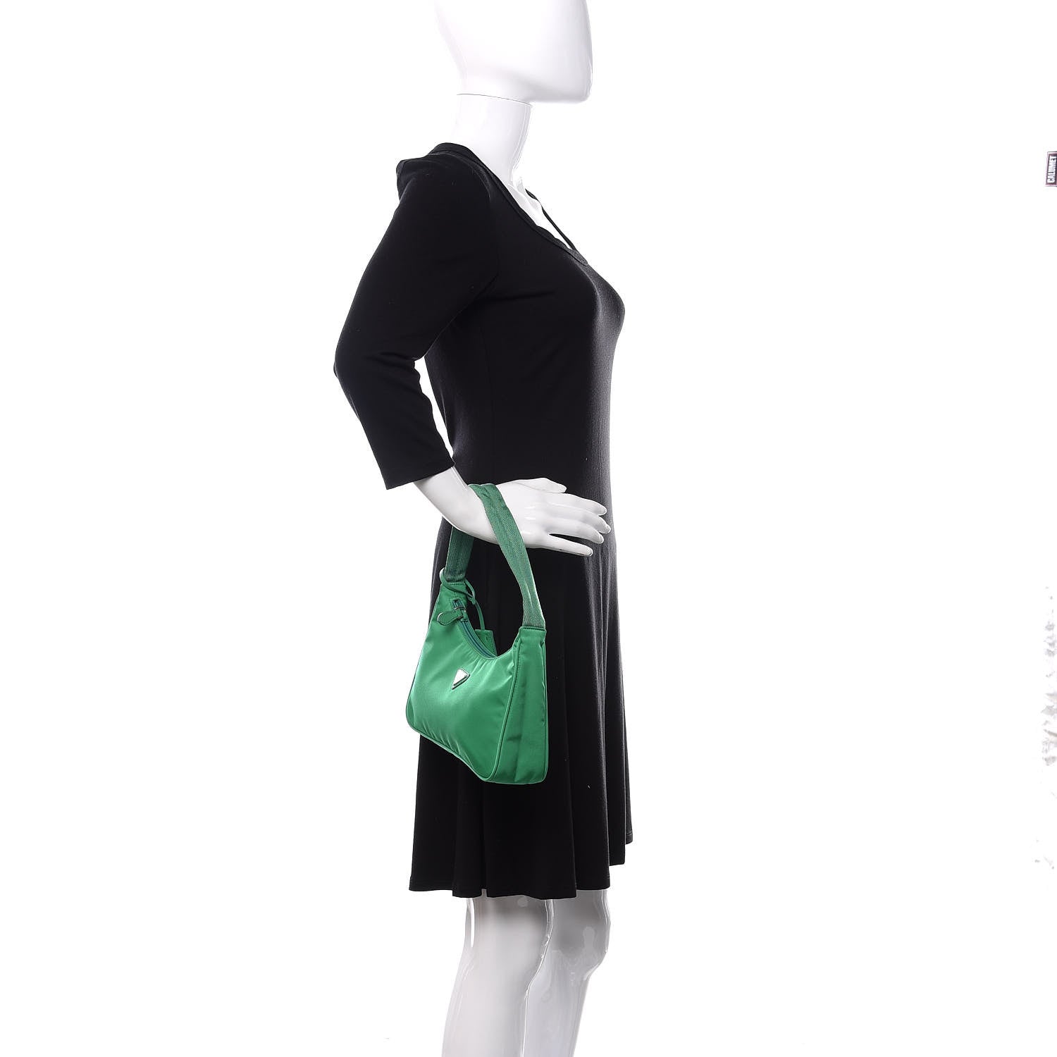 Prada Tessuto Nylon Mini Re-Edition 2000 Bag Menta 2 of 11