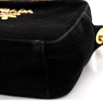 Prada Velluto Camera Bag Black 11 of 11