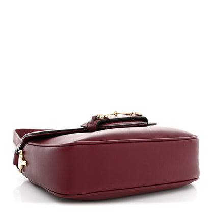 Gucci Arabella Calfskin Horsebit 1955 Shoulder Bag Rosso Ancora 4 of 10