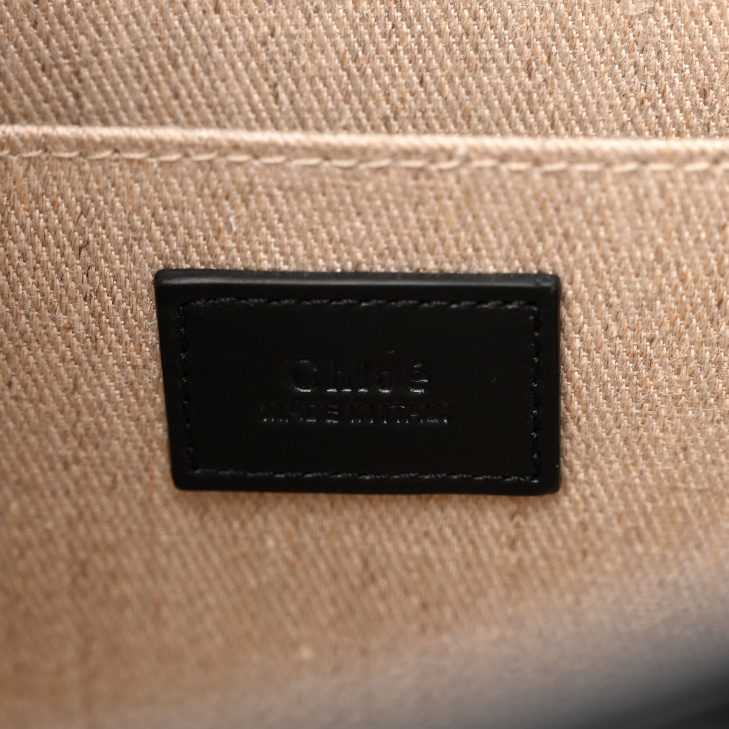 Chloe Calfskin Small Woody Tote Black 6 of 10