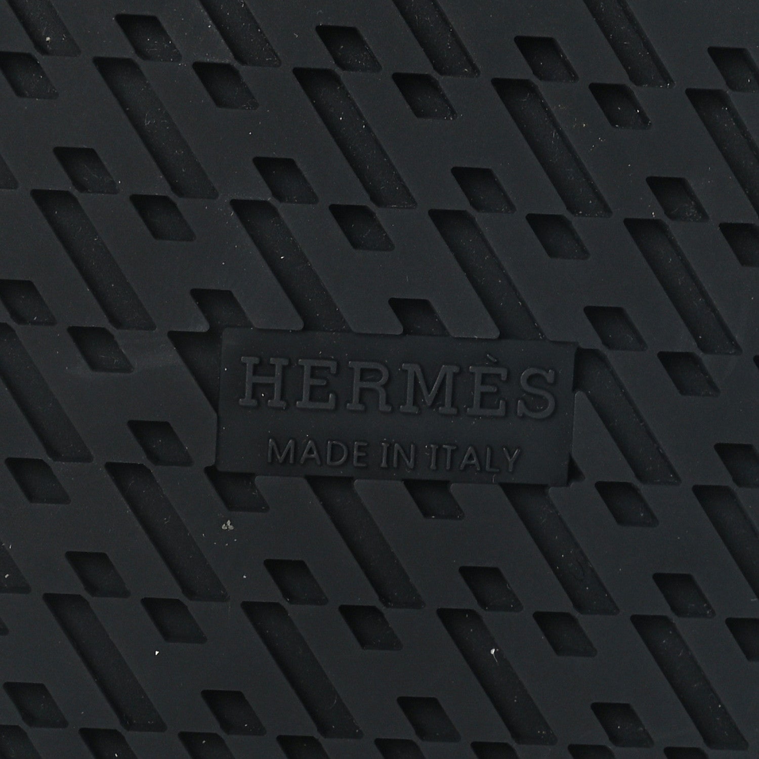 Hermes Calfskin Womens Chypre Sandals 37.5 Black 8 of 9