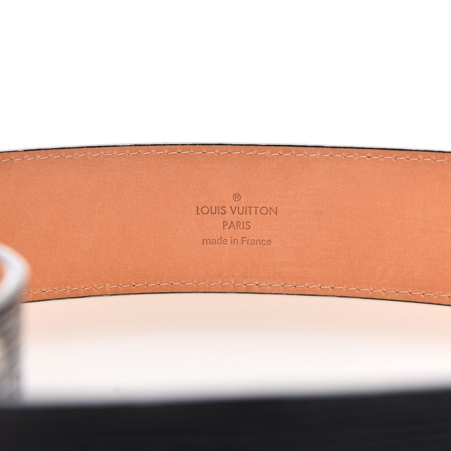 Louis Vuitton Epi Electric 40mm LV Initiales Belt 85 34 Black 6 of 8