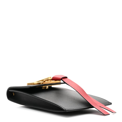 Valentino Garavani Calfskin VRing Phone Pouch Black 4 of 9