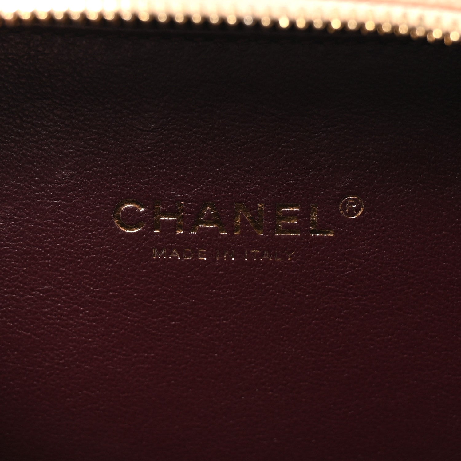 Chanel Caviar Quilted Small CC Filigree Vanity Case Beige Black 6 of 9