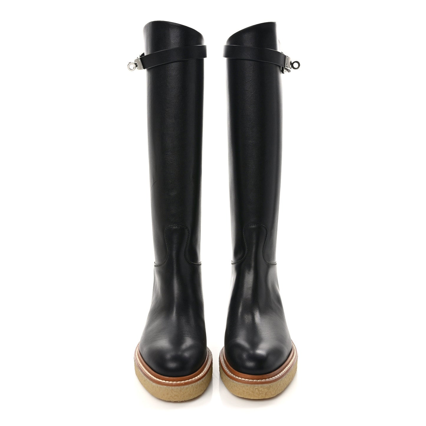 Calfskin Honey Boots 35 Black