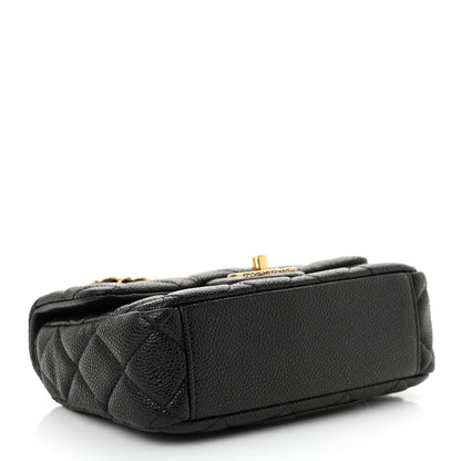 Chanel Grained Lambskin Quilted Mini Flap Black 4 of 11