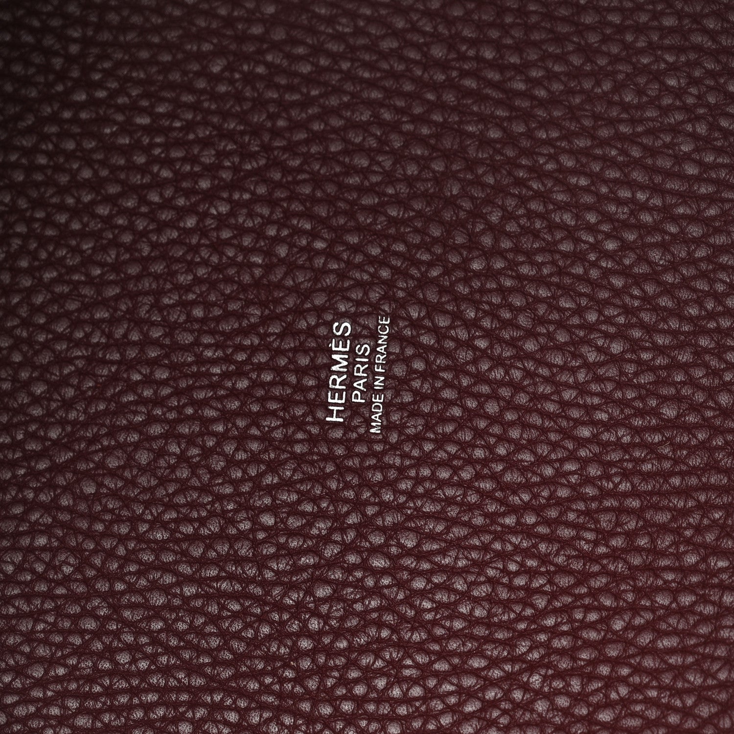 Hermes Taurillon Clemence Picotin Lock 22 MM Bordeaux 6 of 12