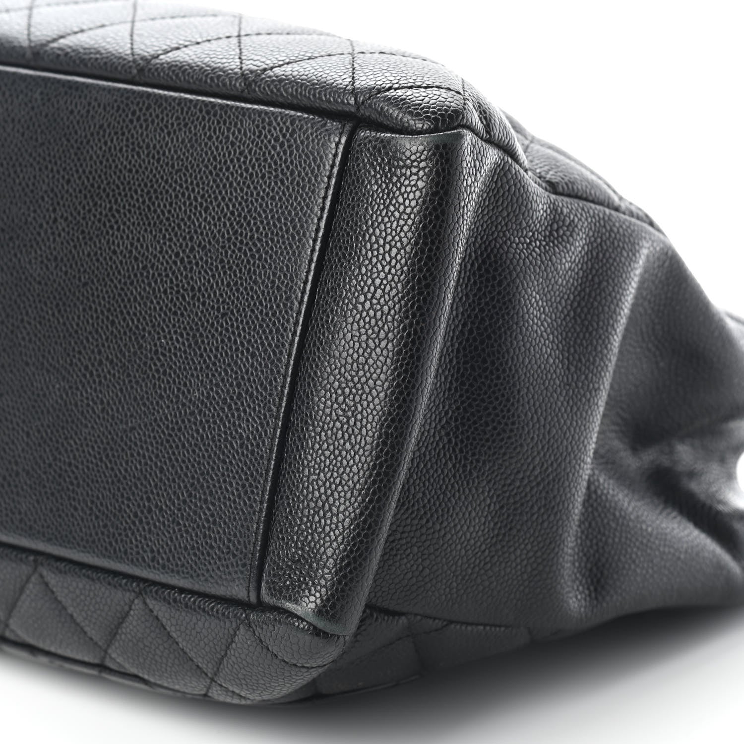 Chanel Caviar Quilted Grand Shopping Tote GST Black 9 of 10