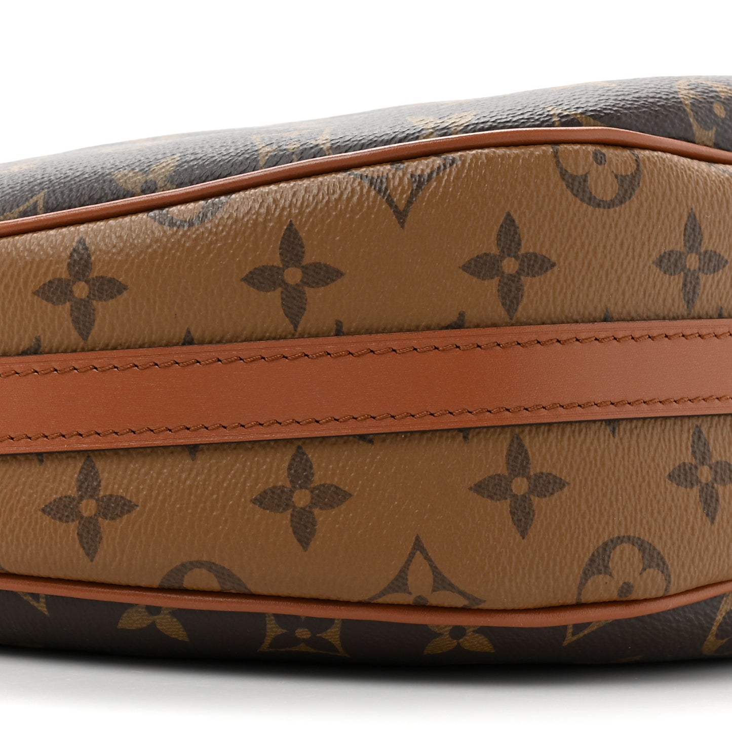 Reverse Monogram Loop Hobo