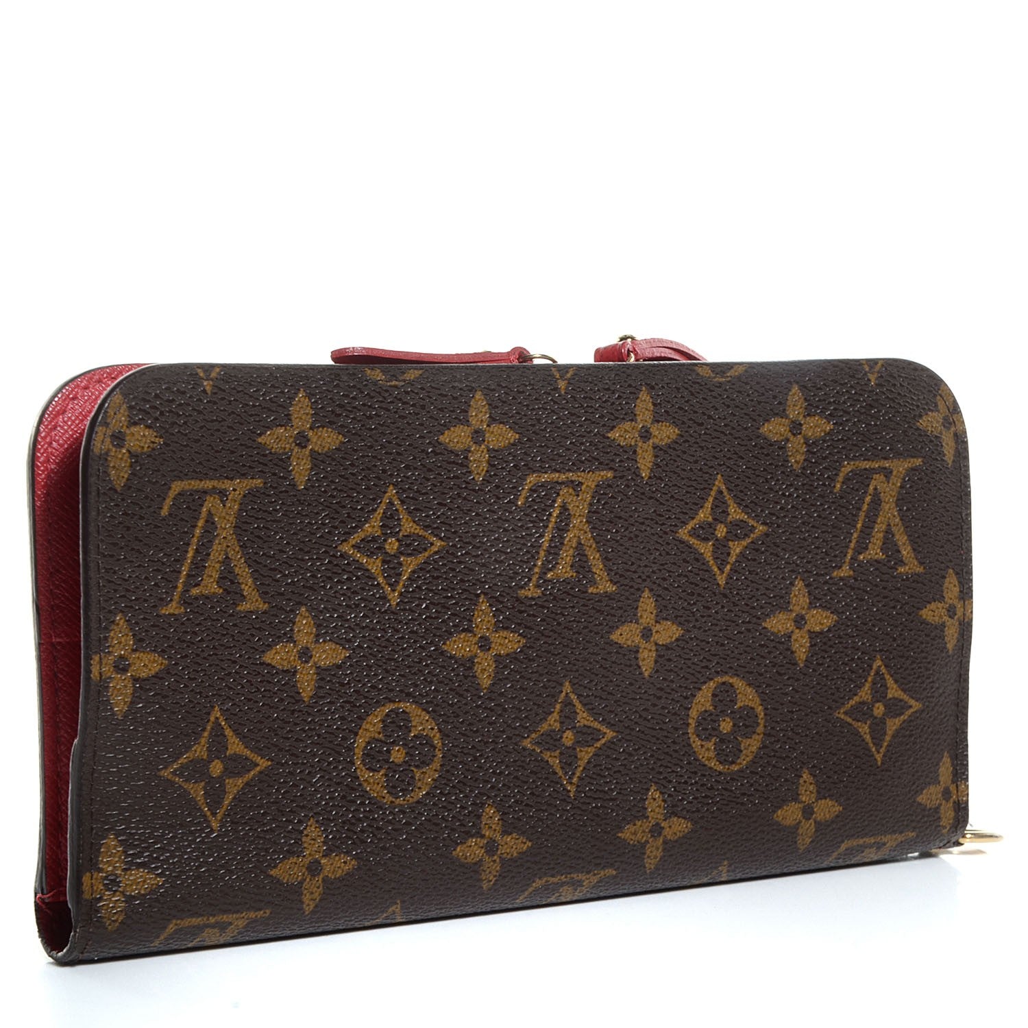 Louis Vuitton Monogram Insolite Wallet Red 3 of 7