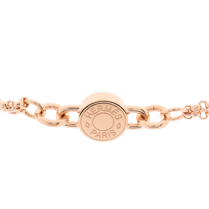 Hermes Swift Charniere Pendant Necklace Mauve Pale 4 of 4