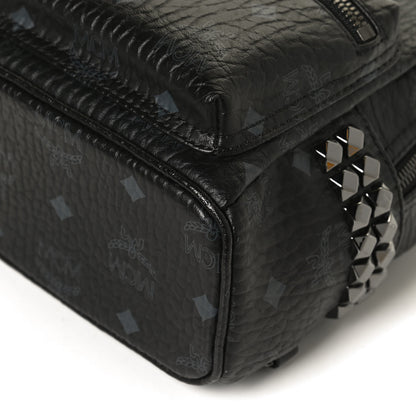 MCM Visetos Side Stud X-Mini Stark Bebe Boo Backpack Black 13 of 13