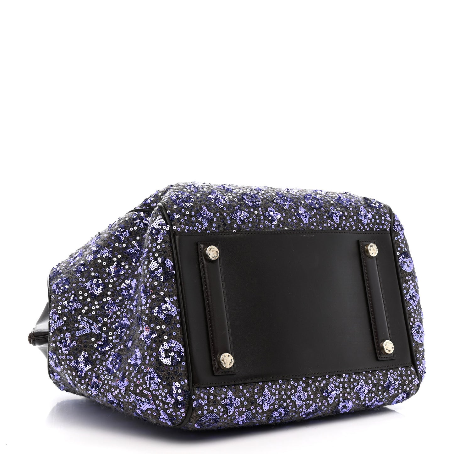 Sequin Monogram Sunshine Express North South Purple