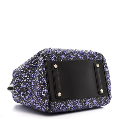 Louis Vuitton Sequin Monogram Sunshine Express North South Purple 4 of 15