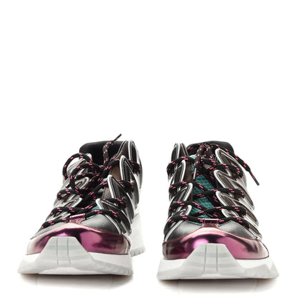 Louis Vuitton Damier Graphite Monogram Mens Zigzag Sneakers 11 Multicolor 5 of 6