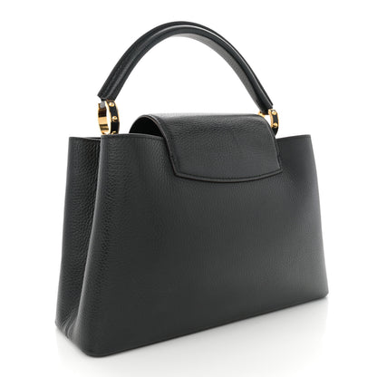 Louis Vuitton Taurillon Capucines PM Black 3 of 11