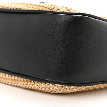 Saint Laurent Raffia Canvas Monogram Lou Camera Bag Naturel 10 of 12