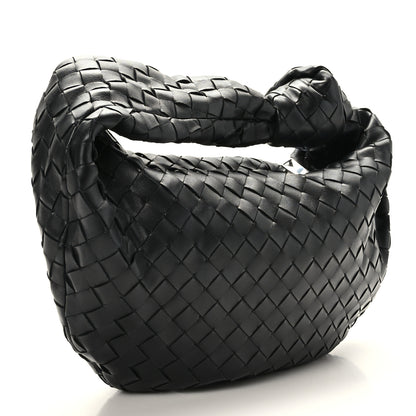 Bottega Veneta Nappa Intrecciato Teen Jodie Hobo Black 3 of 8