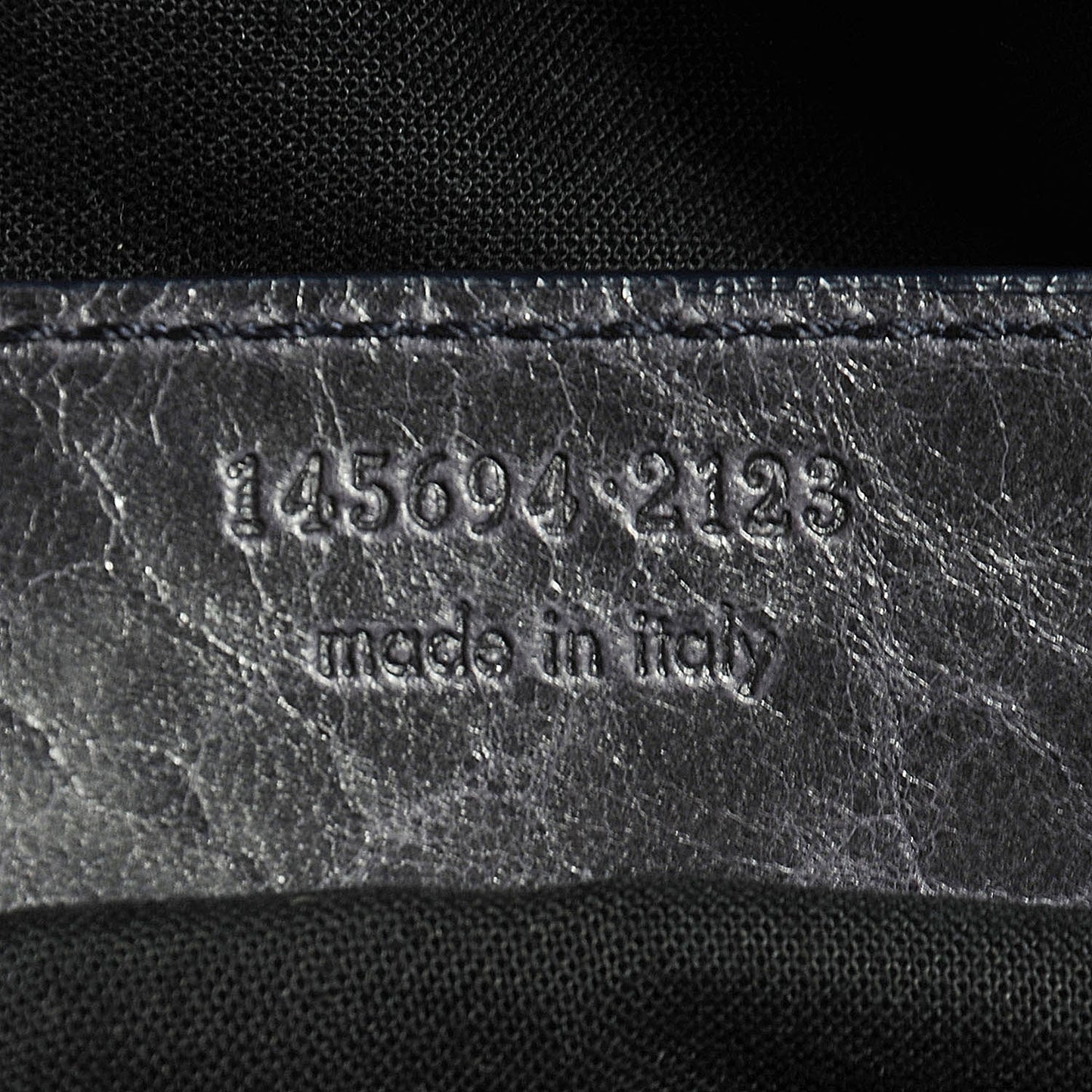 Chevre Classic Hardware Box Bag Ink