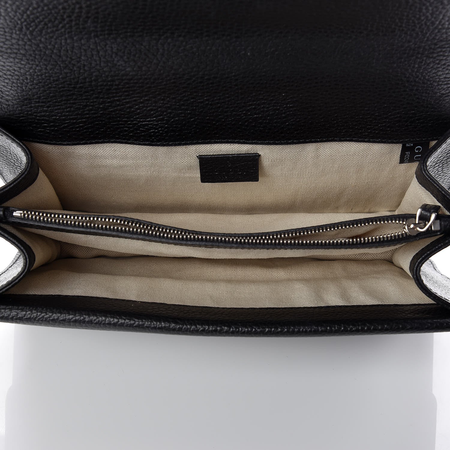 Gucci Pebbled Calfskin Small Dionysus Shoulder Bag Black 7 of 11