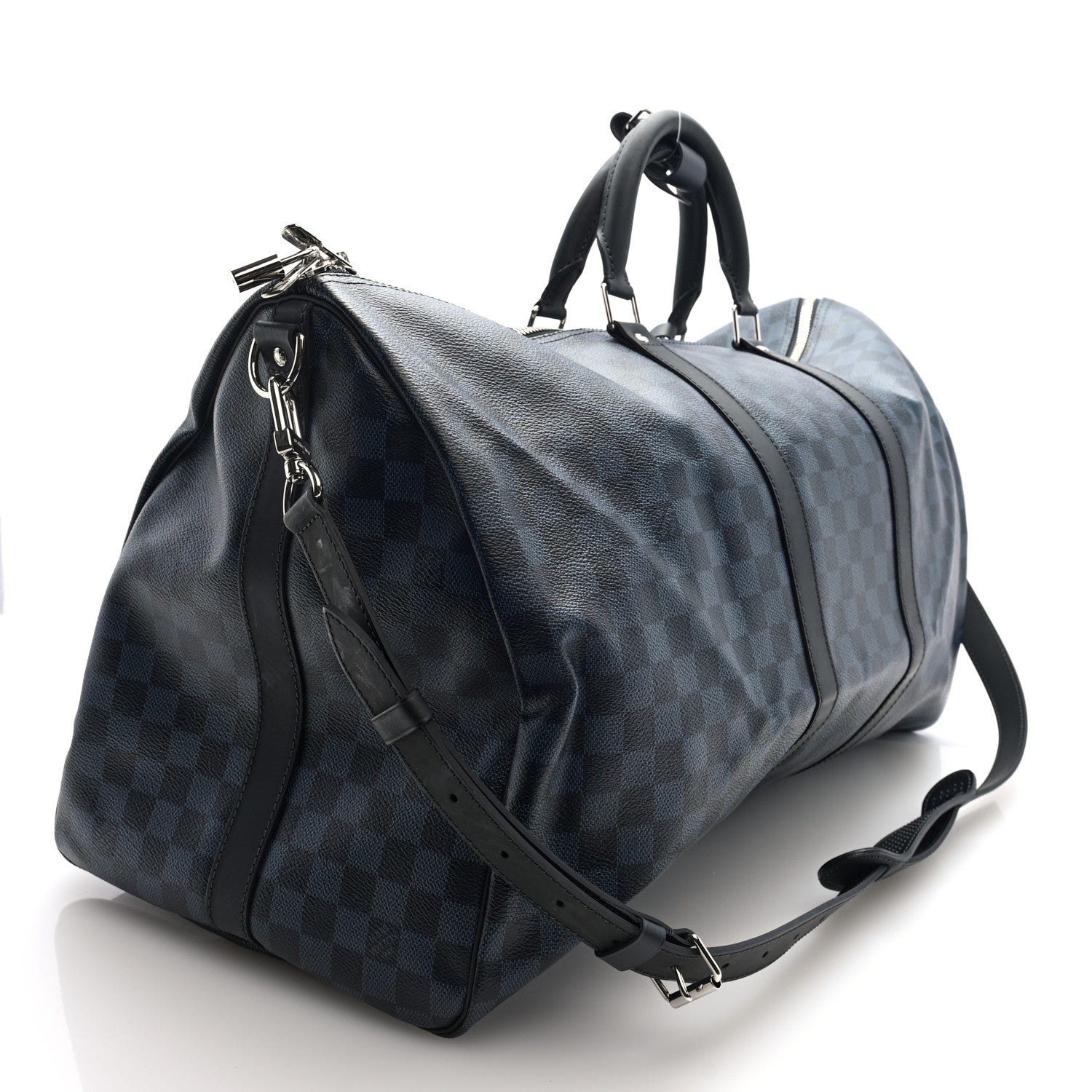 Louis Vuitton Damier Cobalt Keepall Bandouliere 55 2 of 10