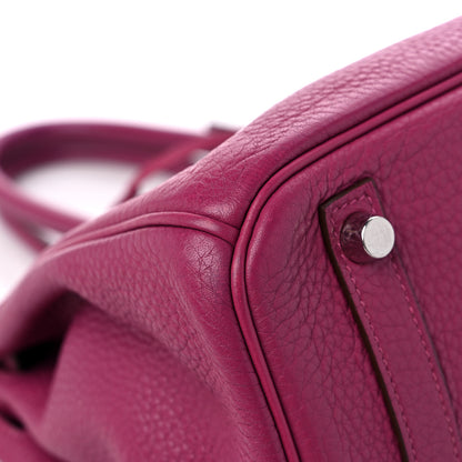 Hermes Taurillon Clemence Birkin 30 Tosca 9 of 16