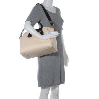 Givenchy Calfskin Medium Tri-Color Antigona Beige Black Silver 2 of 7