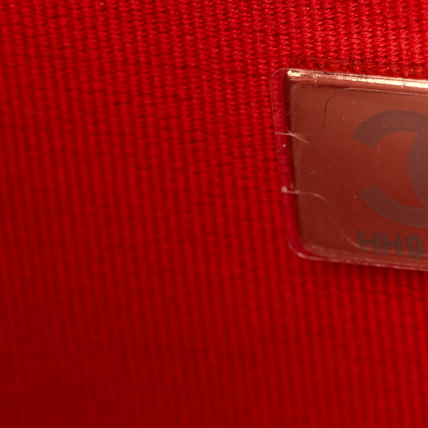 Chanel Lambskin Plexiglass Quilted Coco Love Wallet On Chain WOC Red 9 of 12